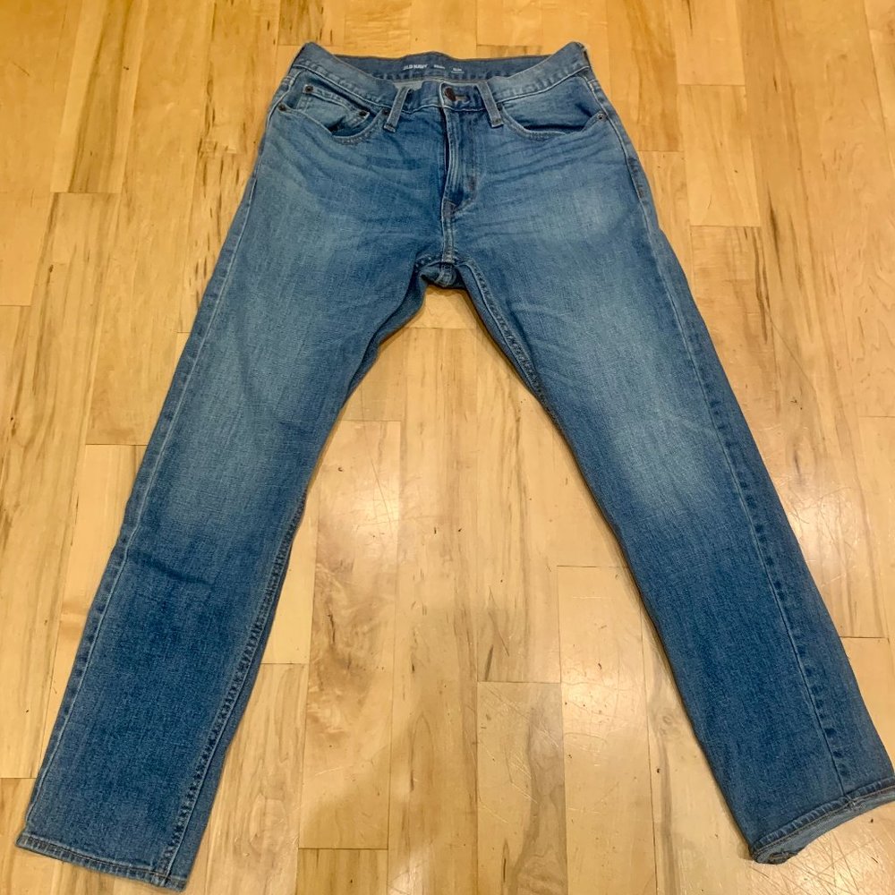 Old Navy Men's Jeans - Slim - Built-in-Flex - 30W 30L